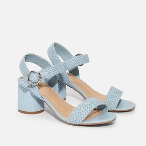 Brand New in Box, Never Worn. Baby Blue Sandals.